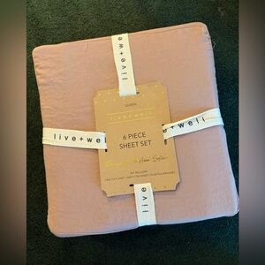 Queen Size 6 Piece Sheet Set Sand Colored